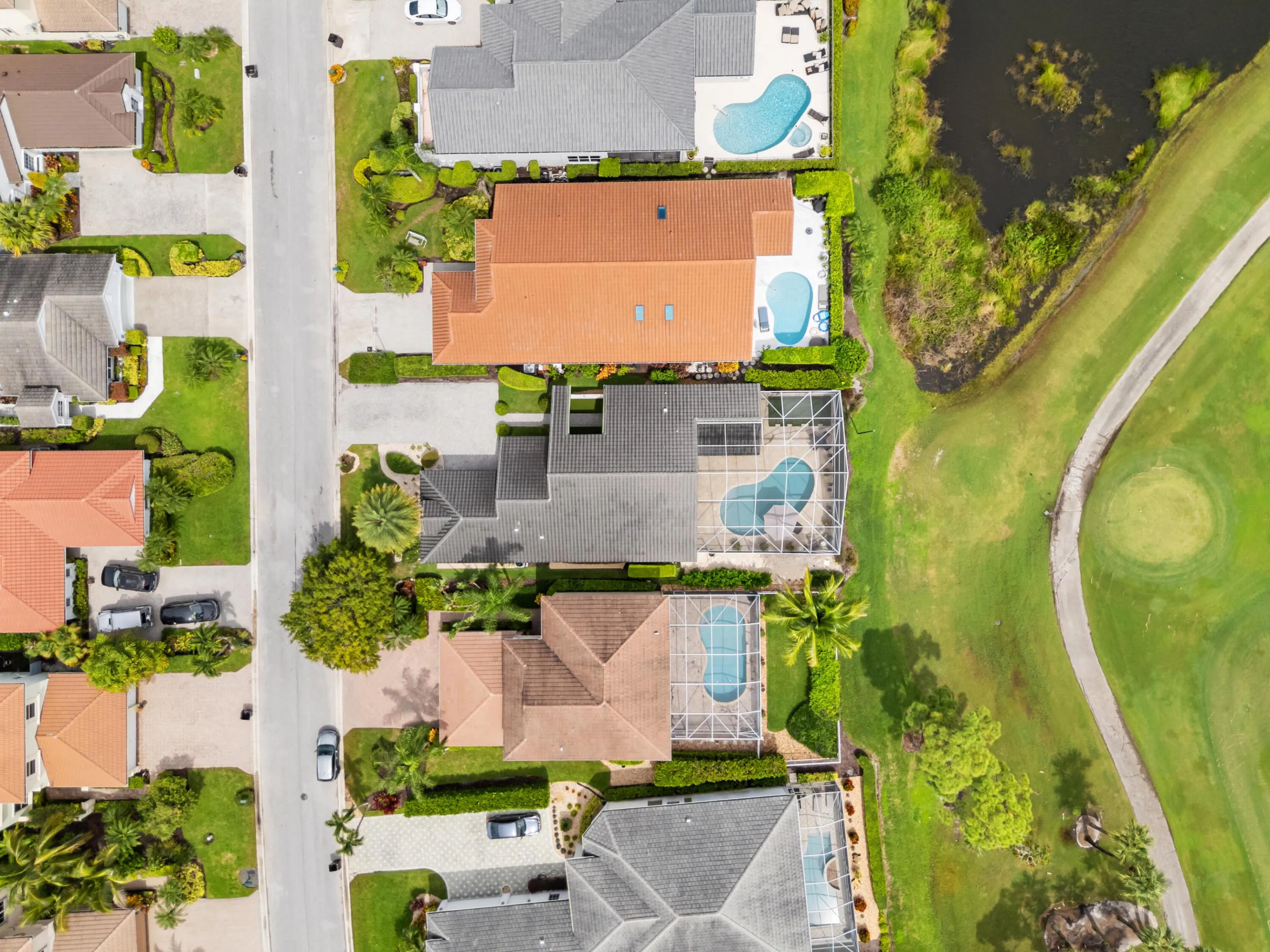 Aerial Full Home View