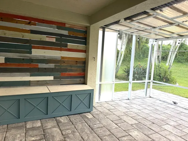 Extended Screened Patio