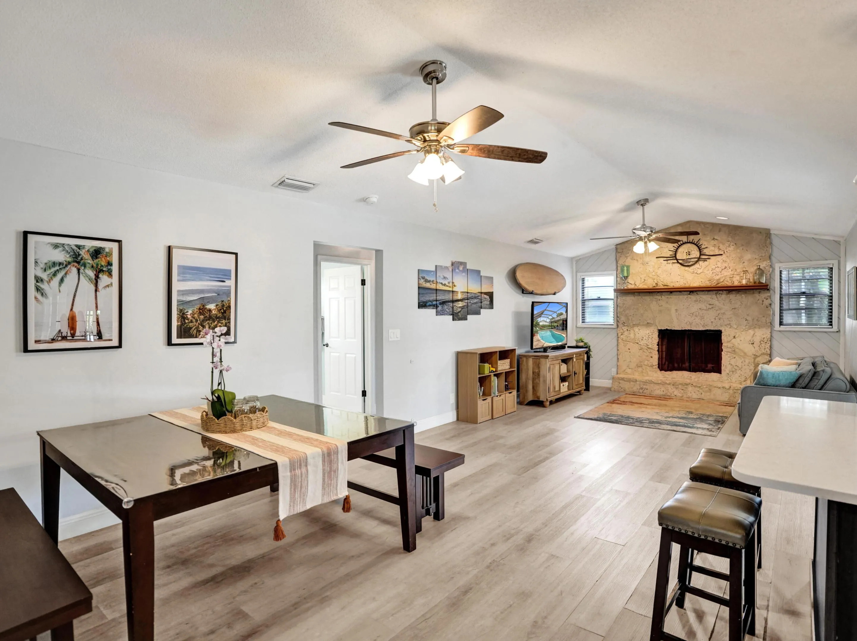 Dining Room & Family Room
