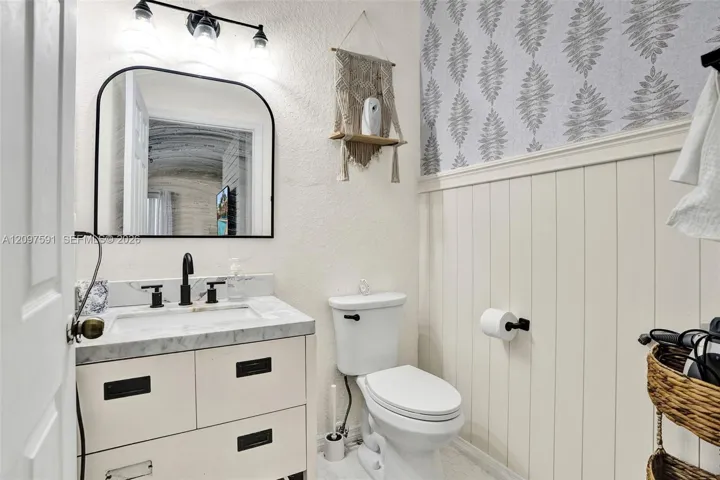 First Floor powder room