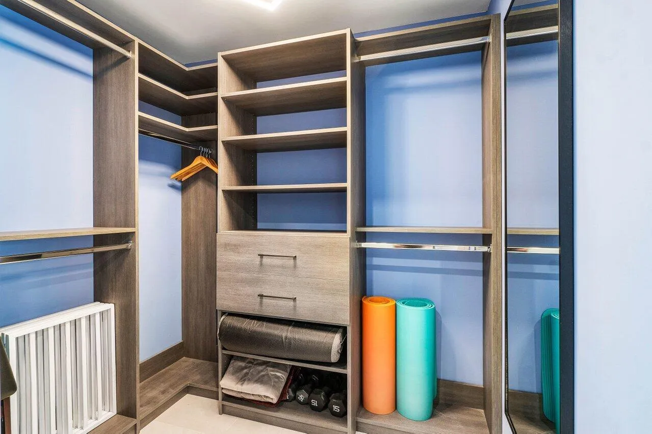 2 Separate Primary Closets