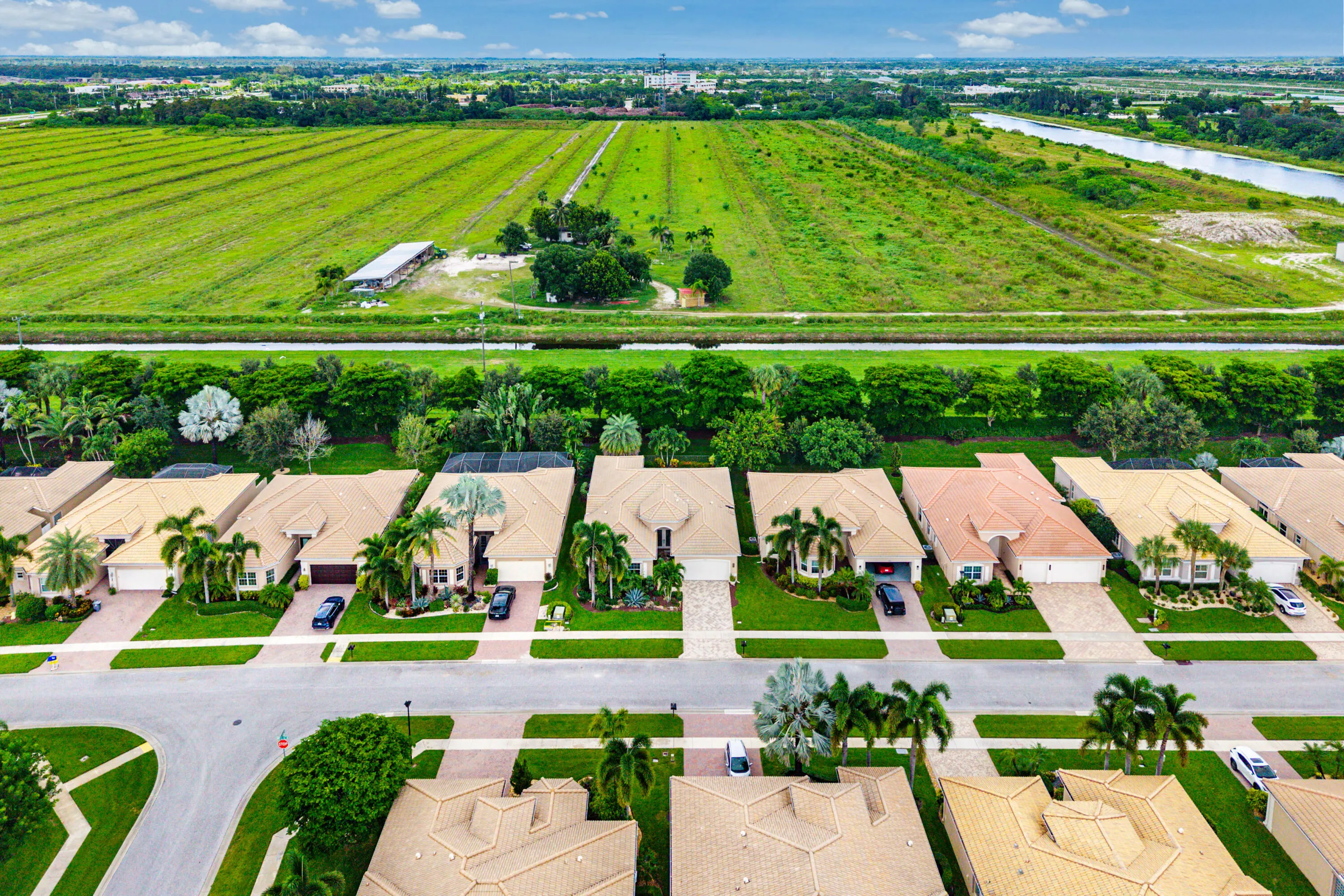 Aerial View Of Home