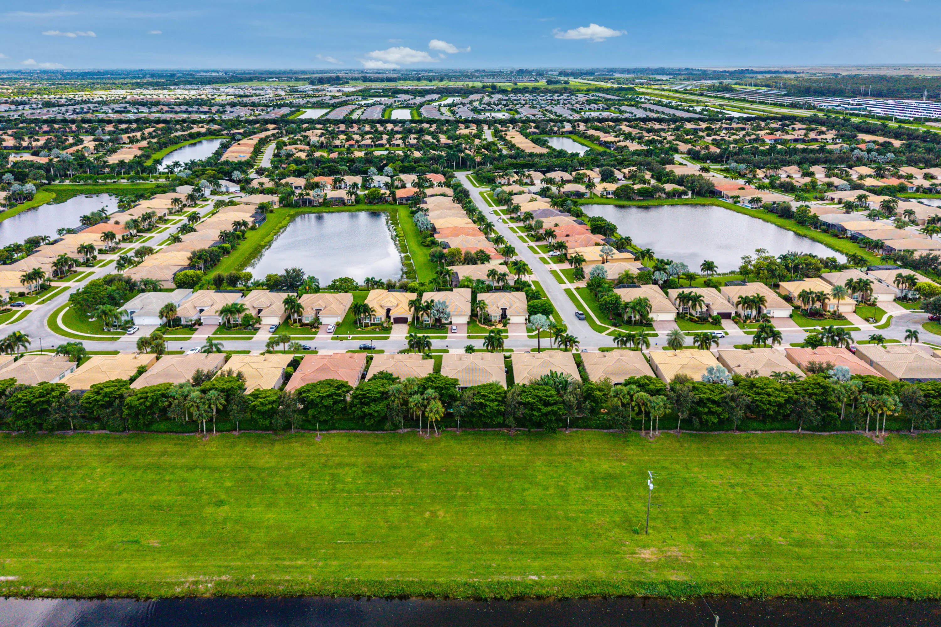Aerial View Of Home