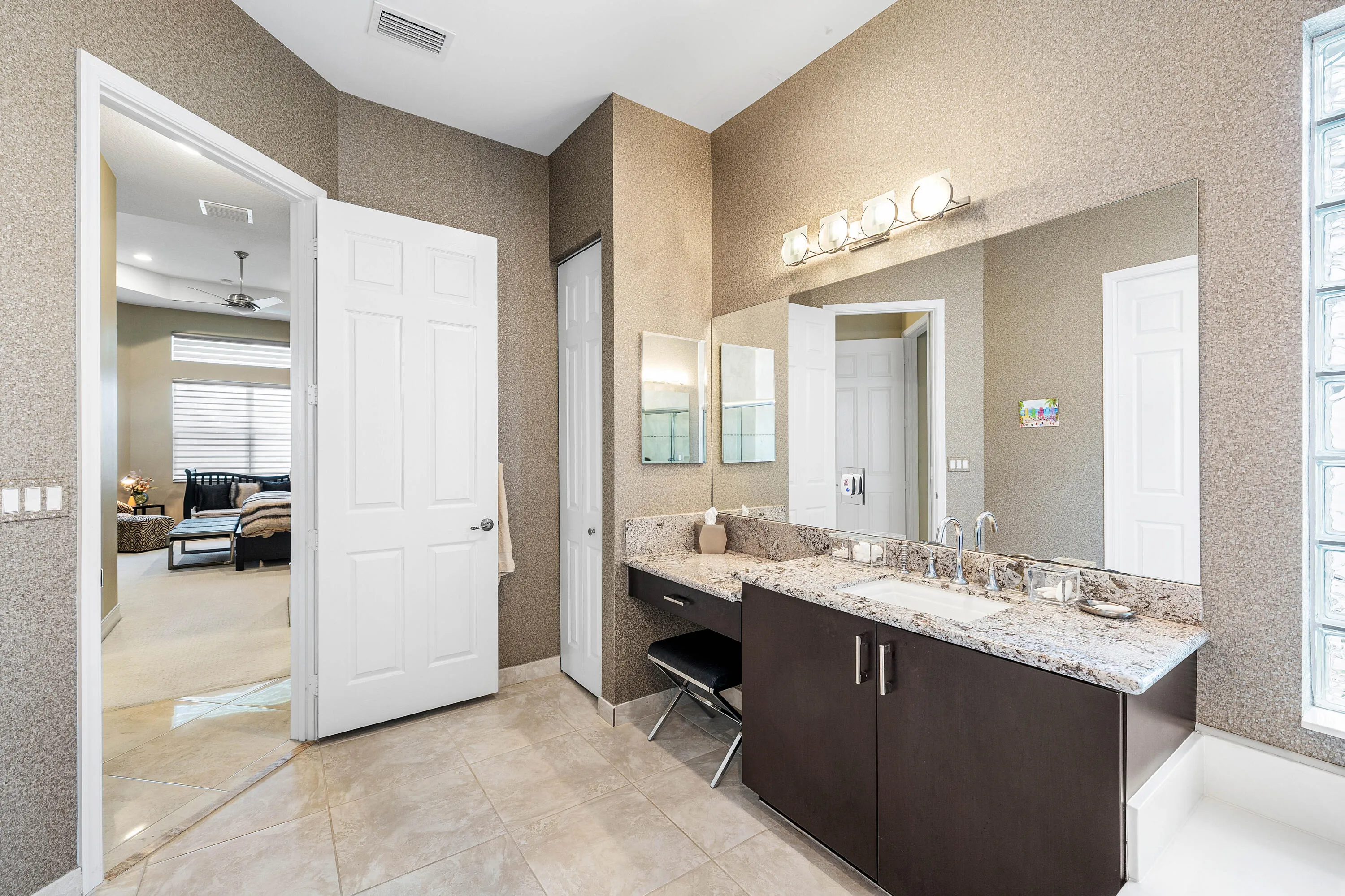 Designer Wallpaper & Light Fixtures