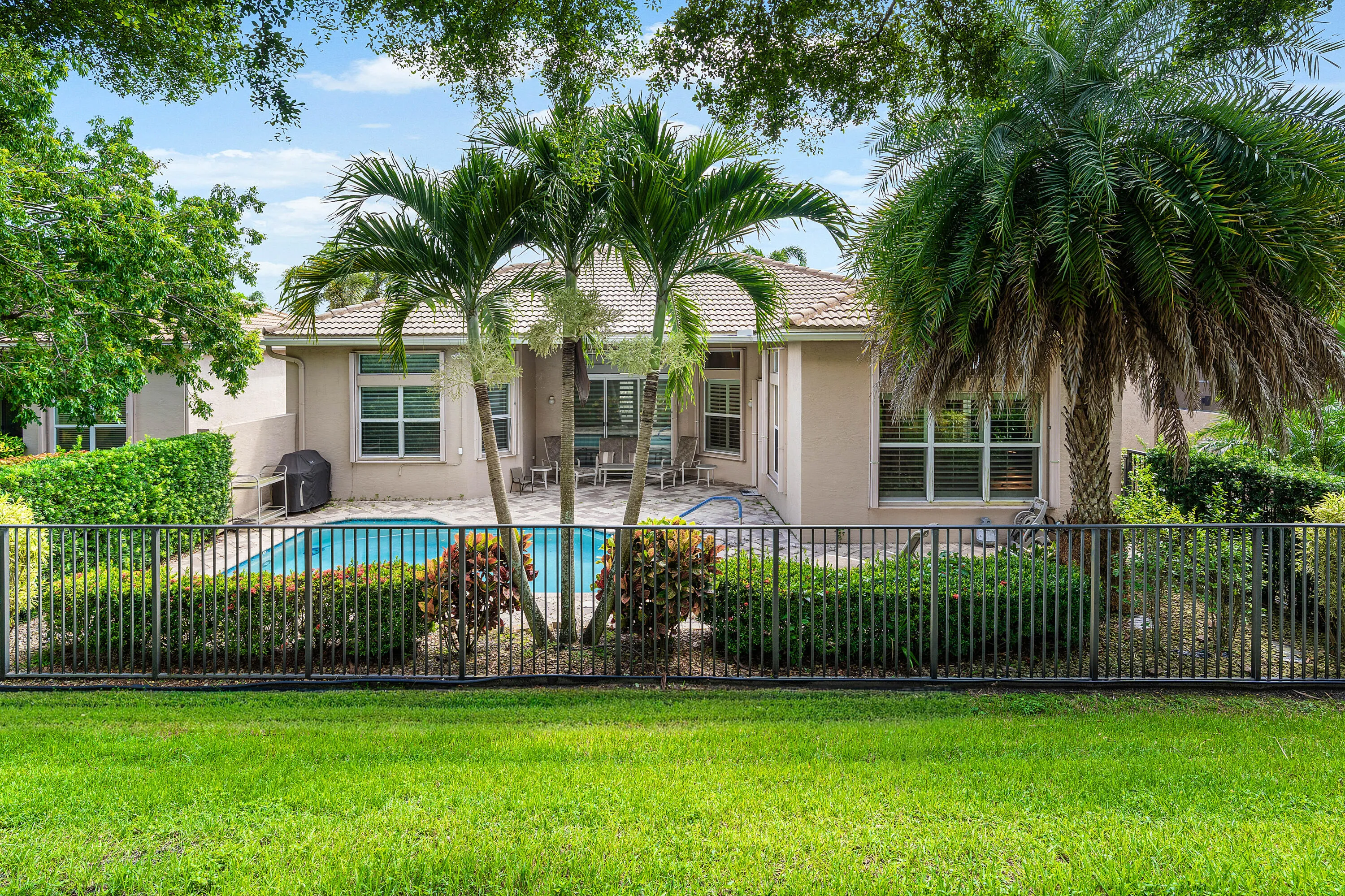 Lushly Landscaped Rear Exterior