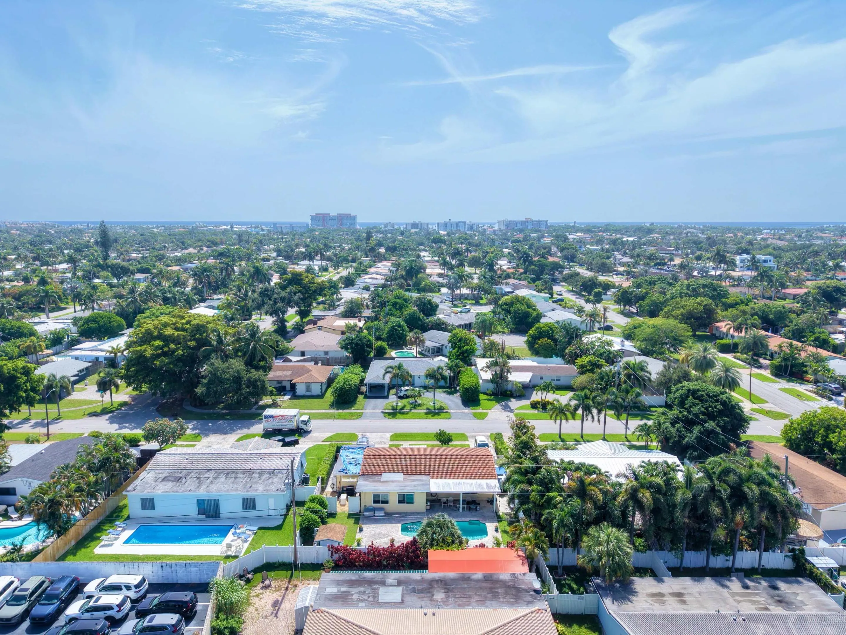 Panoramic to East