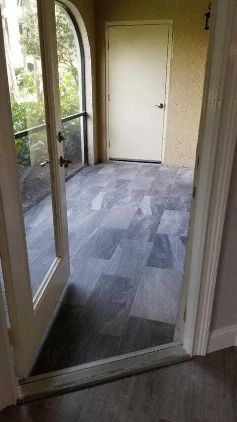 Screened in patio