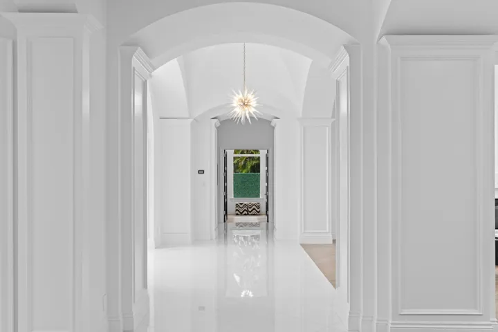 Custom woodwork installed throughout entire home