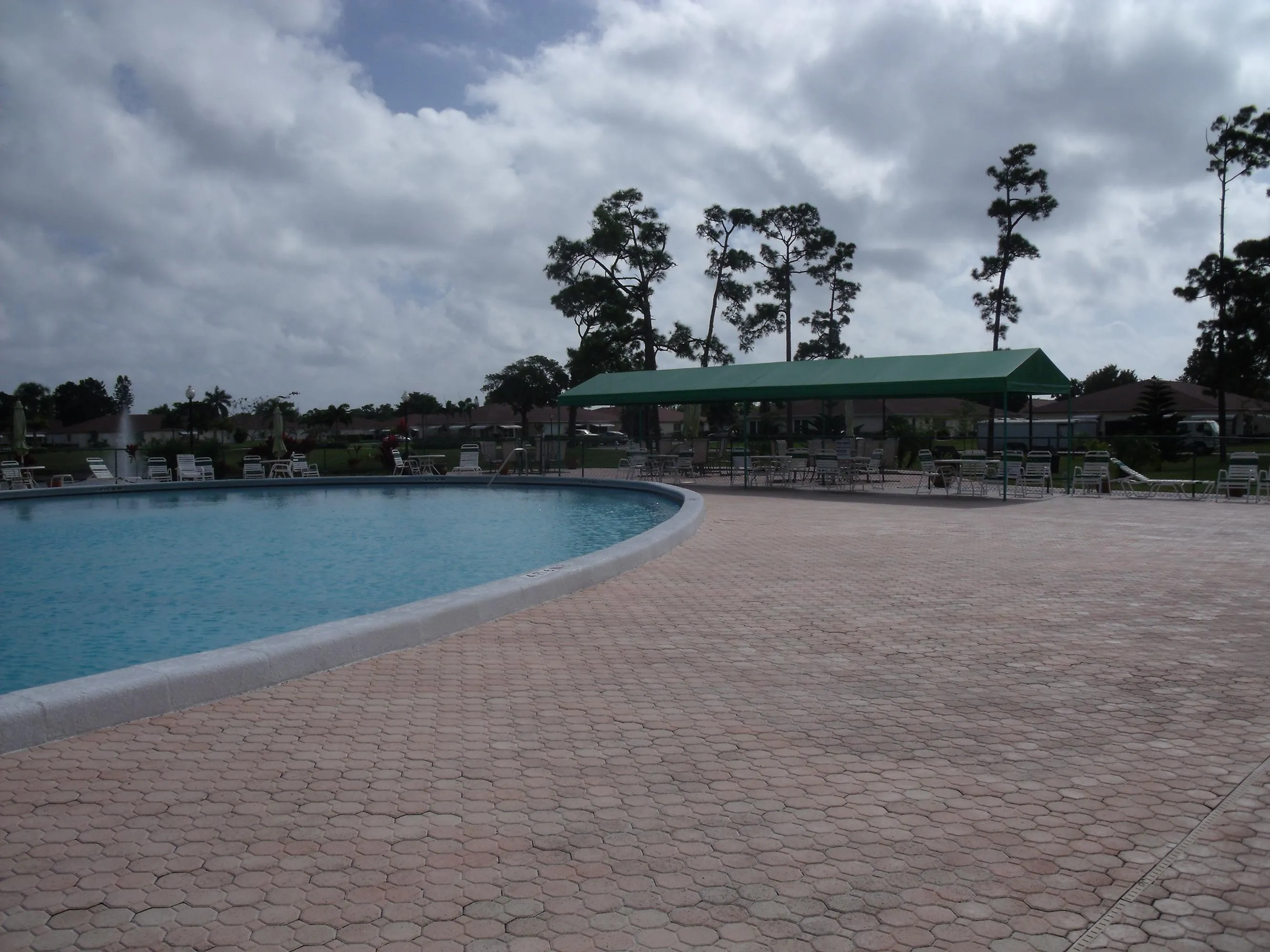 Community Pool & Covered BBQ Patio