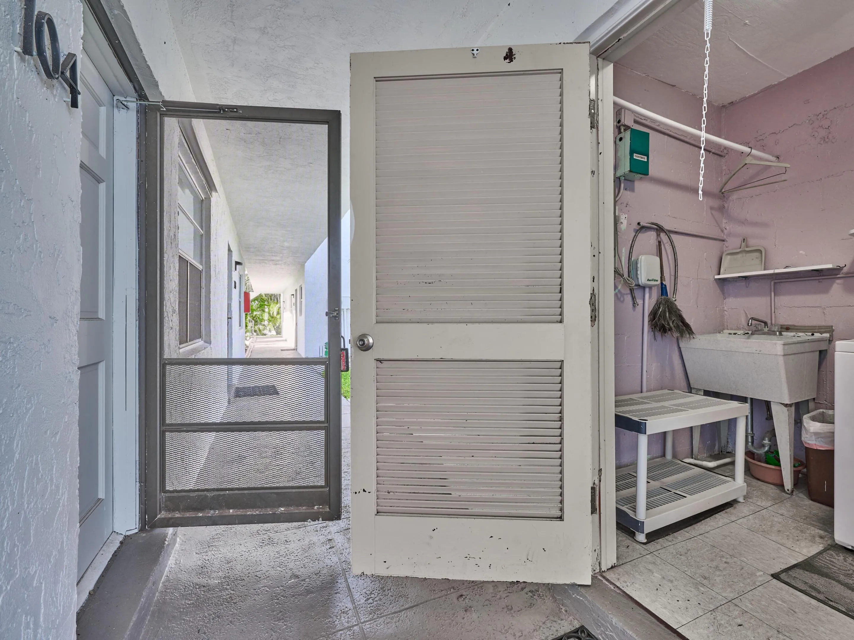 Laundry Community room across from home