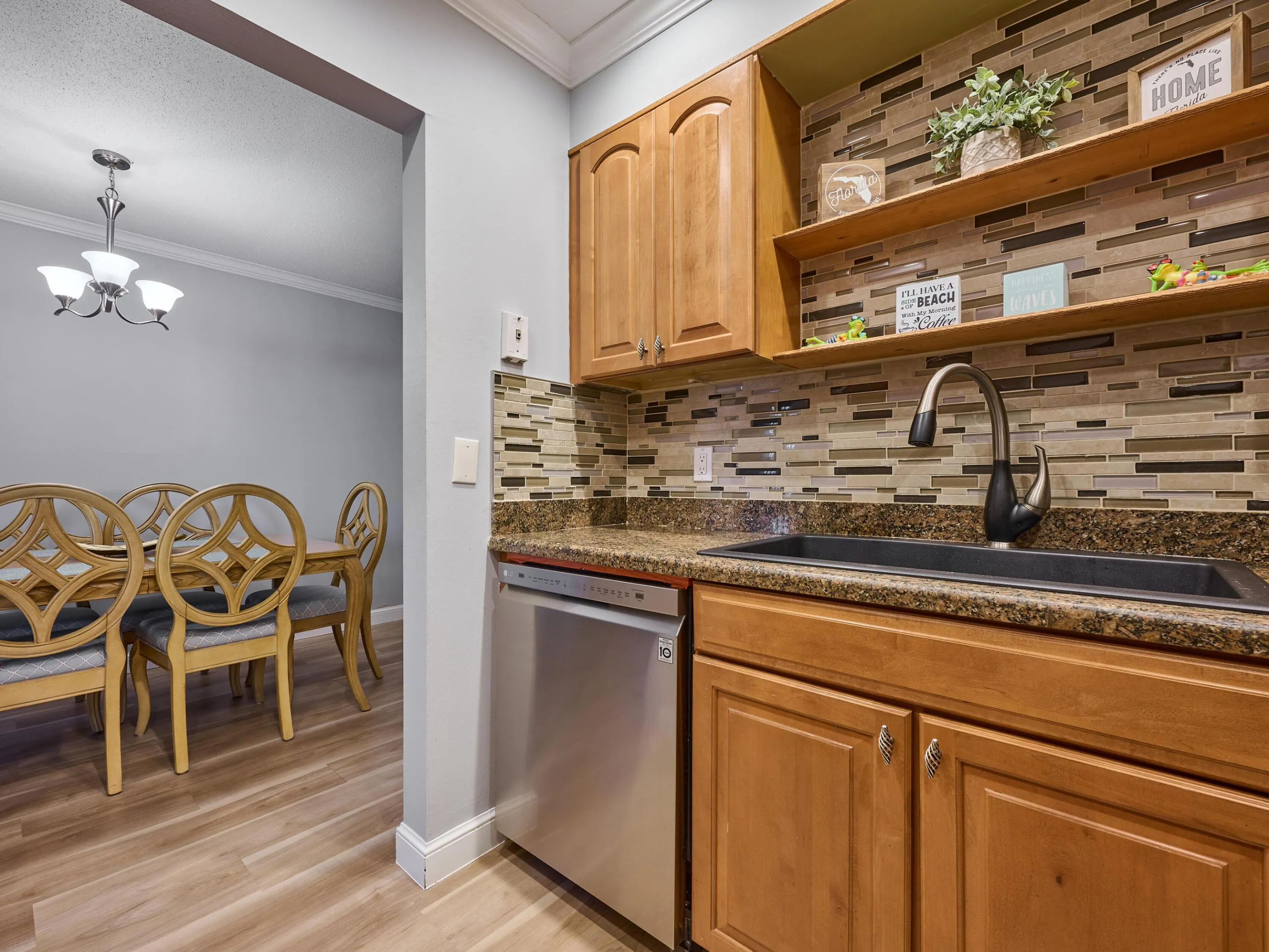 Kitchen to Dining