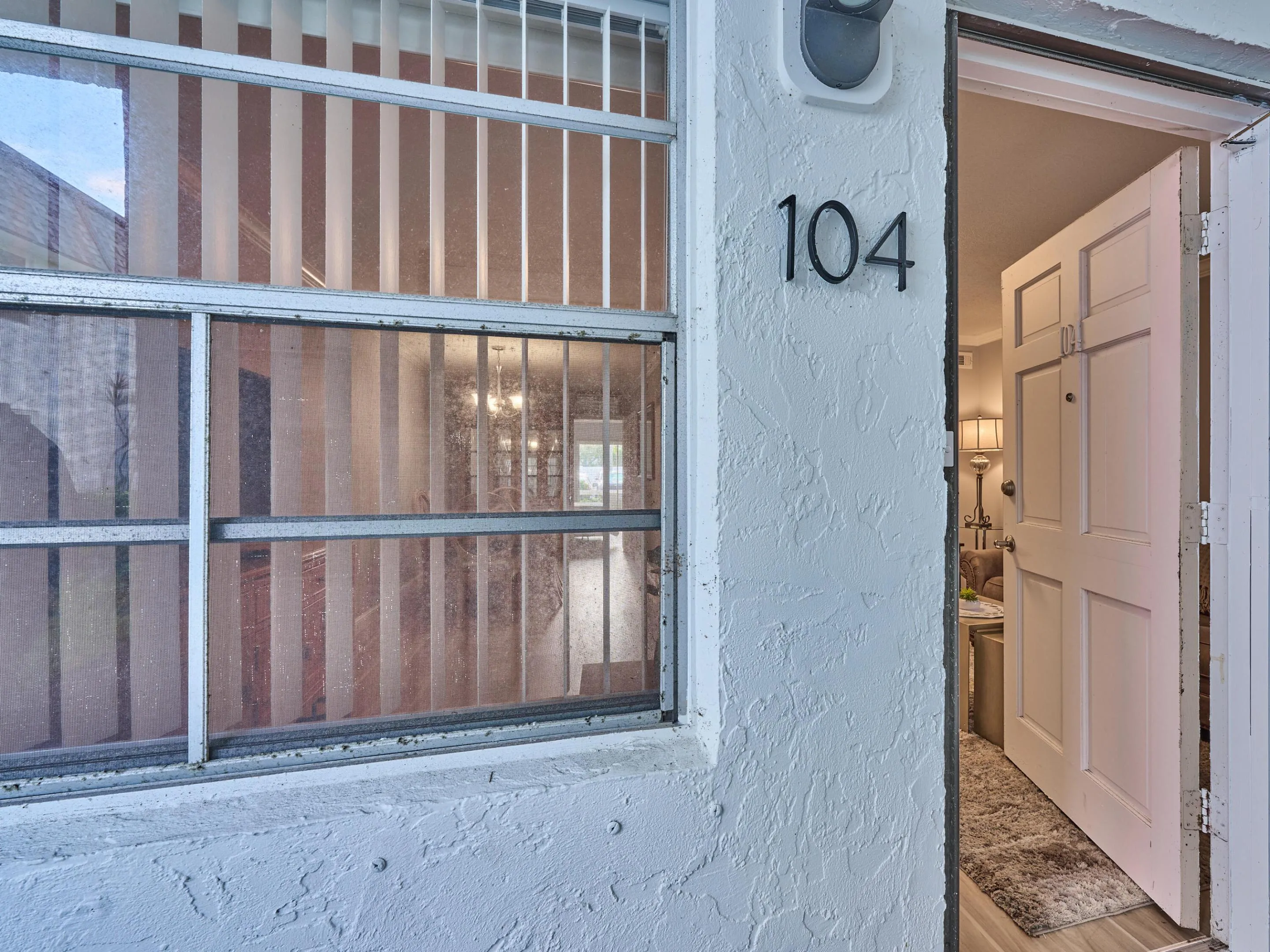 Entry to home.