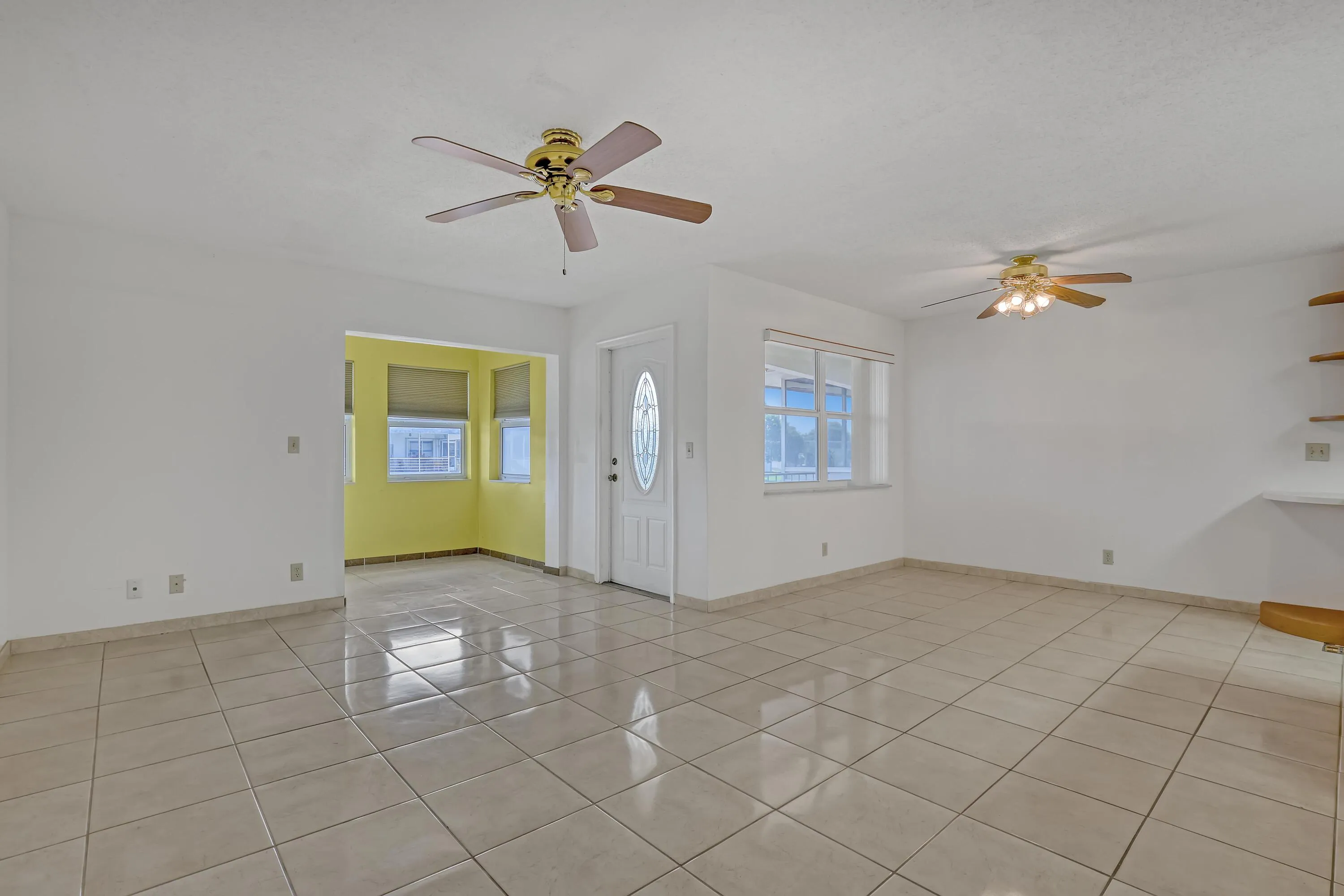 Living Room and Dining Area