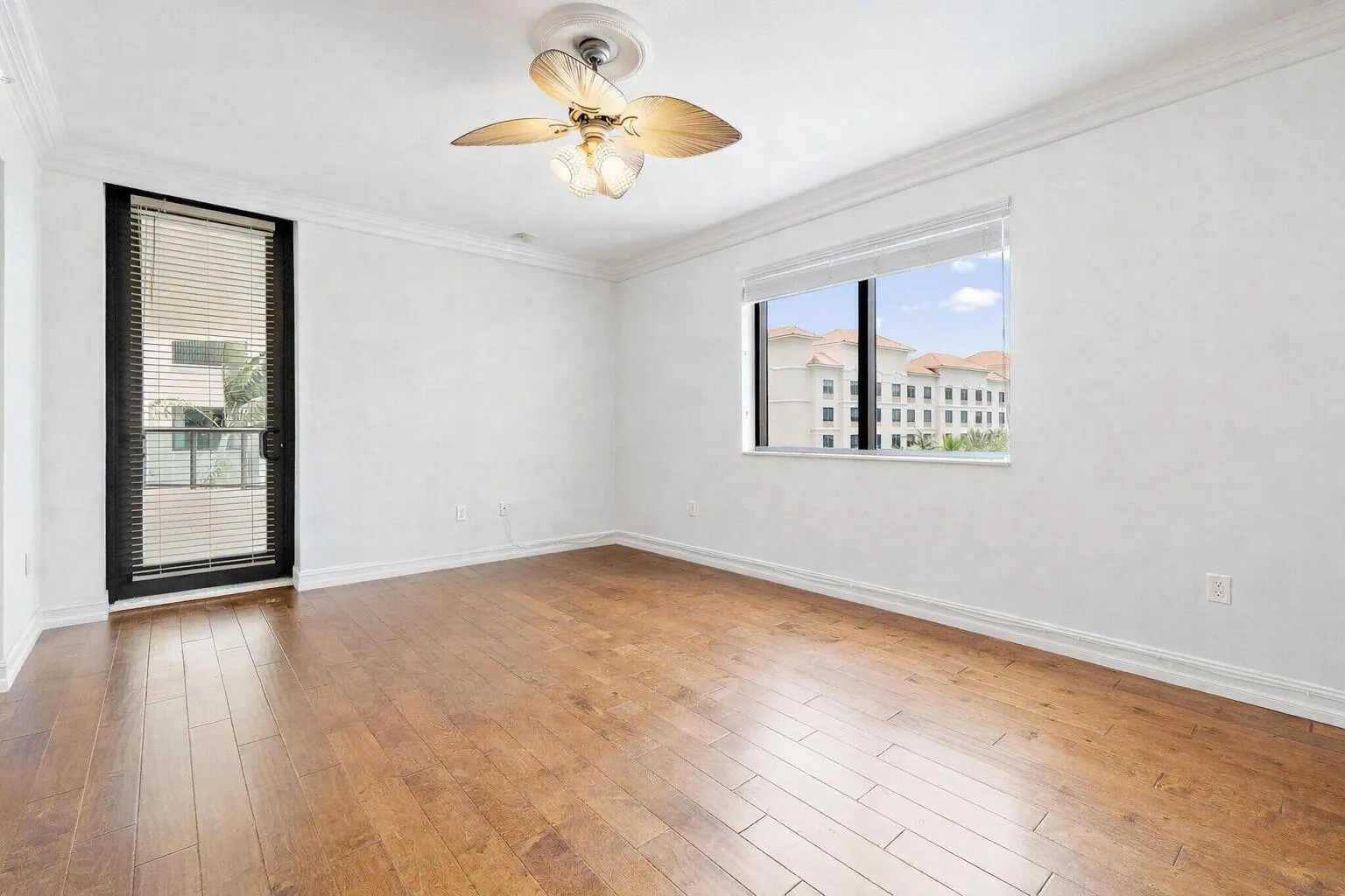 Master Bedroom Opens to Balcony