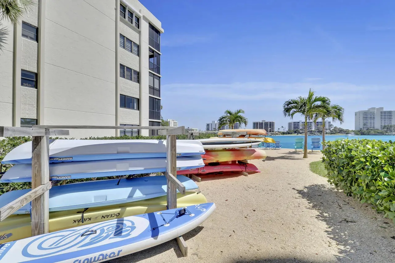 Kayak and Paddle Storage