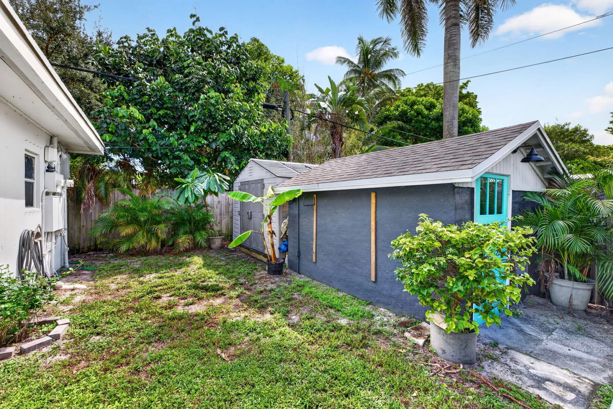 53 Rear Yard Storage Sheds