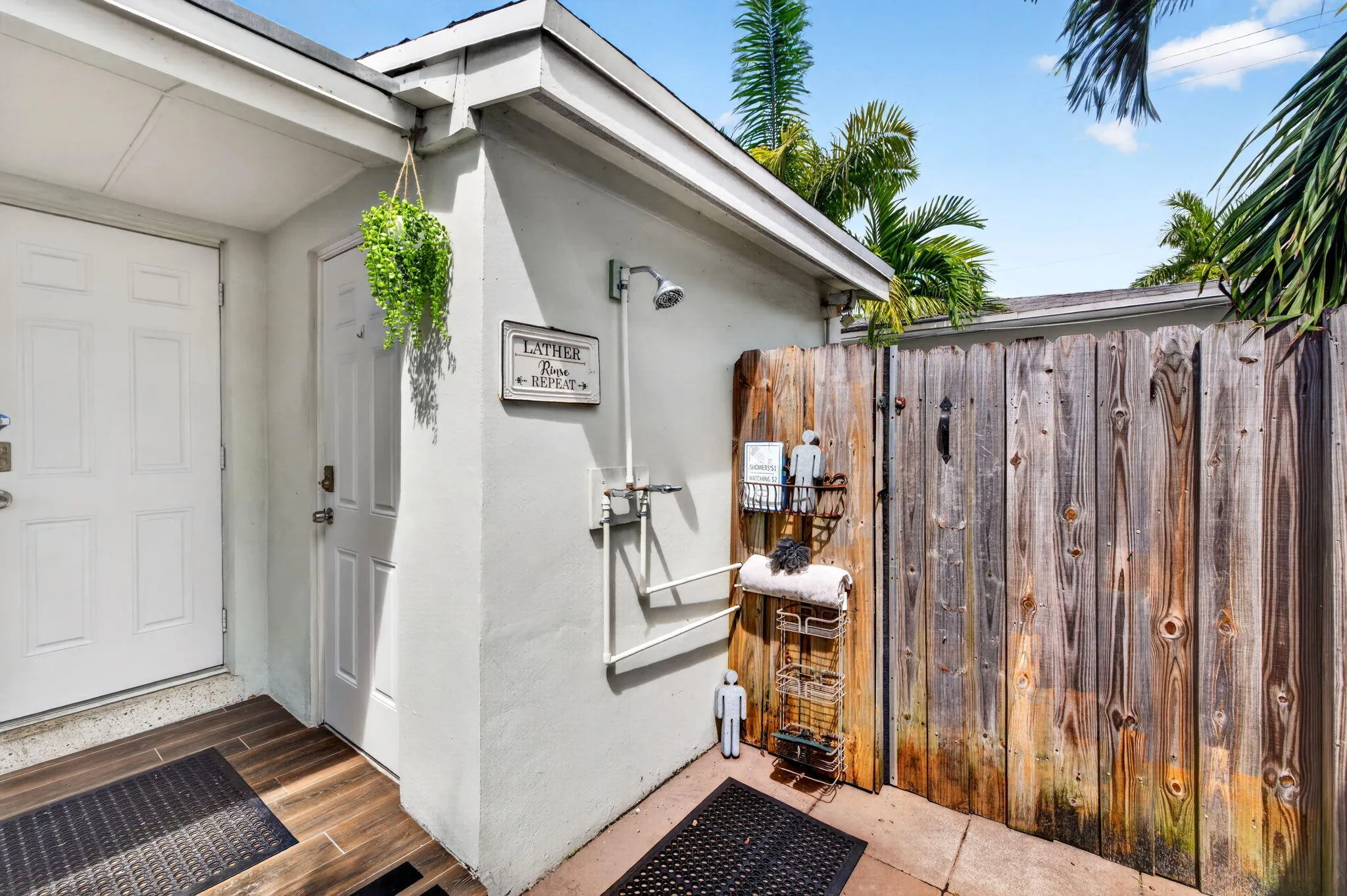 49 Outdoor Shower & Laundry
