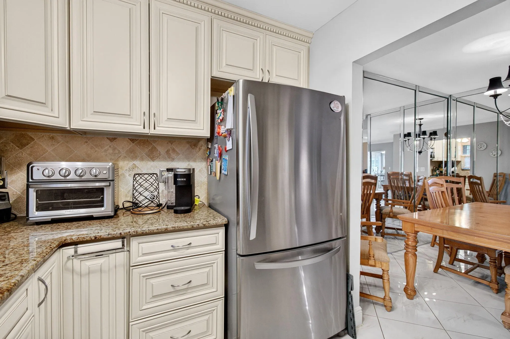 Dining and kitchen view (2)