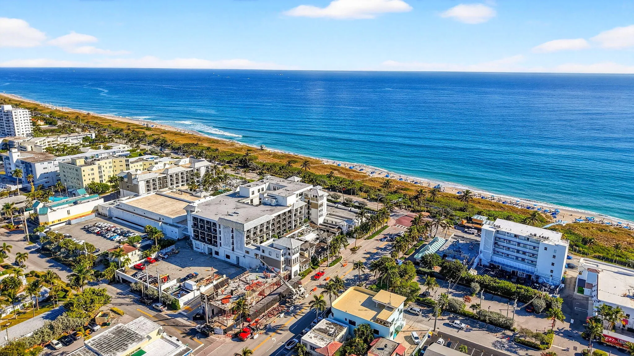 Downtown Delray Beach with intracoastal