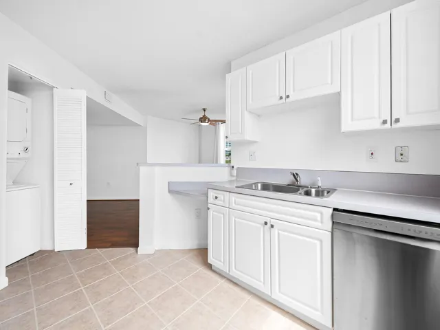 Spacious kitchen with plenty of light