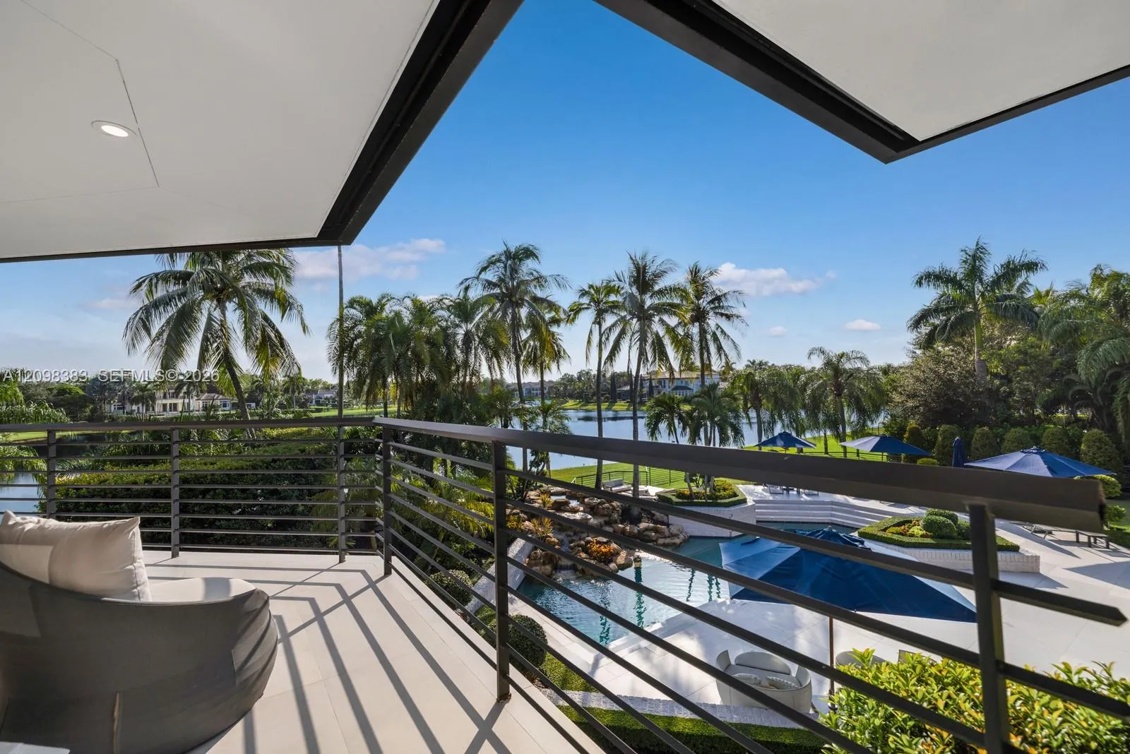 lakefront luxury estate Weston FL