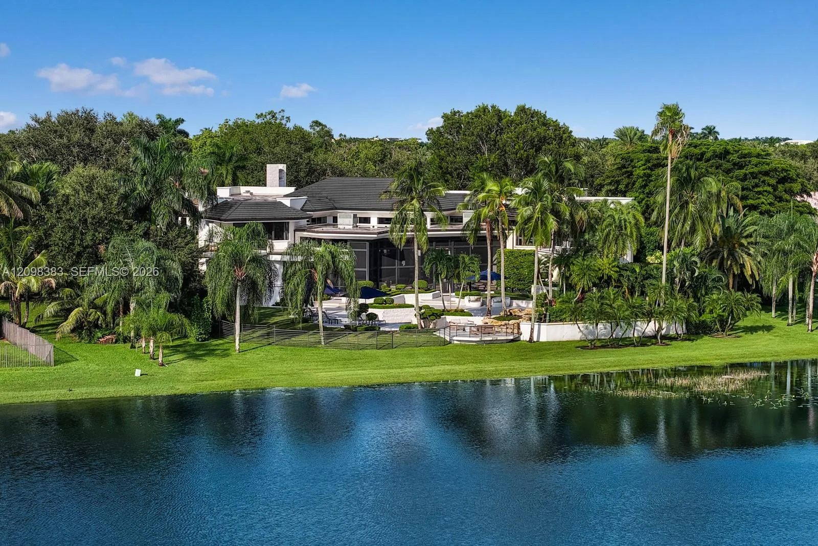 lakefront luxury estate Weston FL