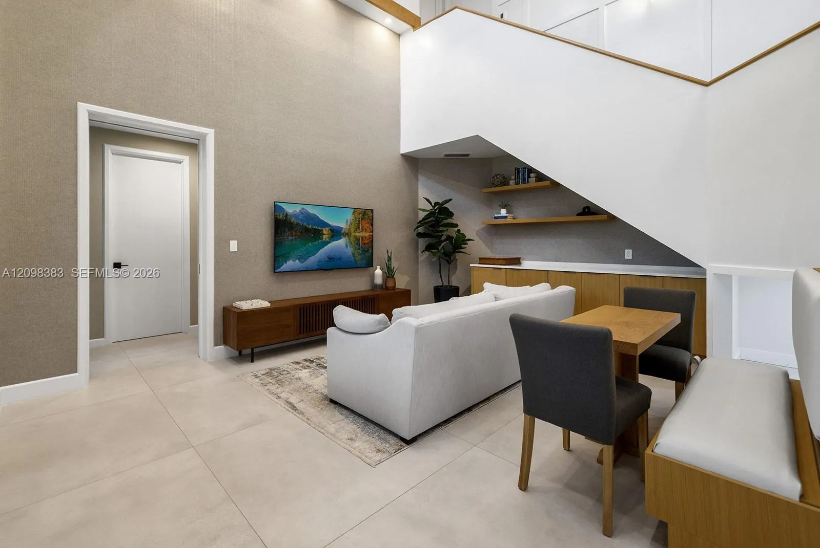 Luxury game and entertainment room at 2965 Surrey Lane in Windmill Ranch Estates, Weston Florida.