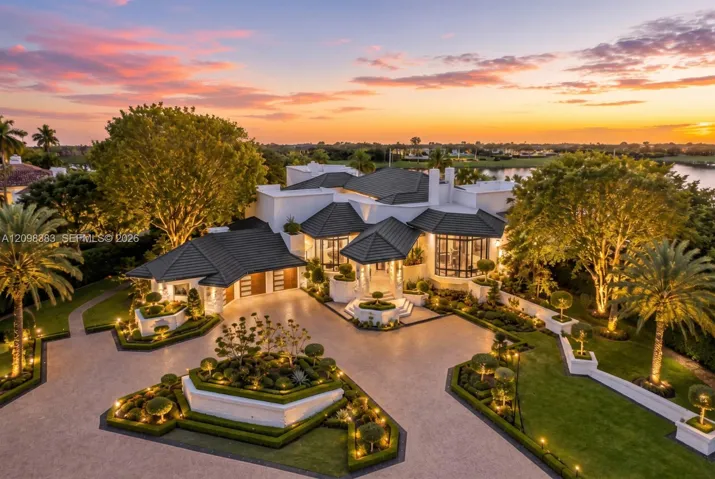 Frank Lloyd Wright inspired architecture Weston FL