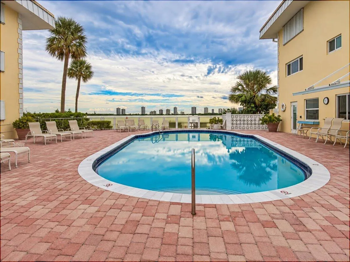 Pool Area on Intracoastal