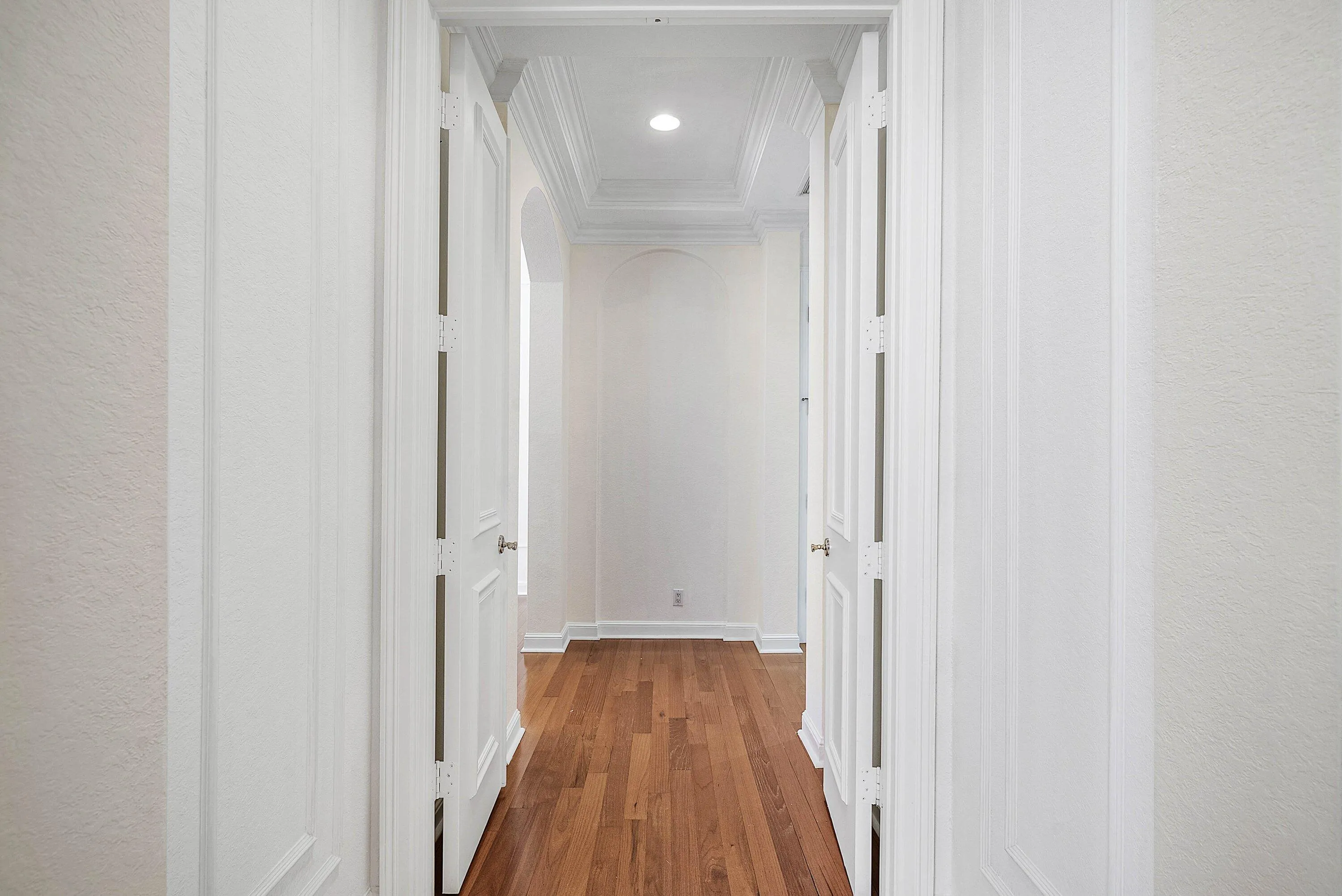 Dual Door Entry to ground floor primary bedroom suite area