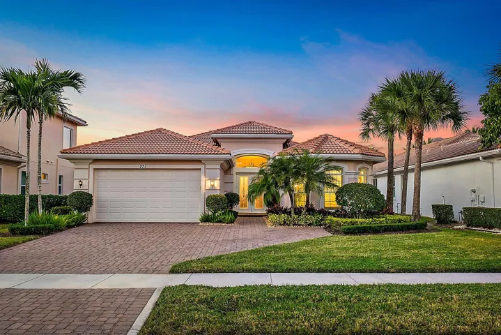 Single-family home with two-car garage extended an additional 4 feet.