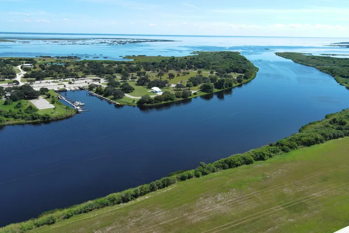 View over Levy of Rim Canal w/view to Lake Okeechobee