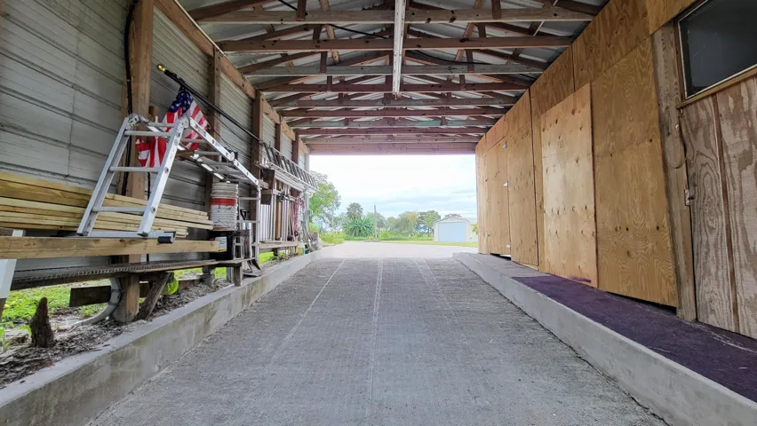 looking out