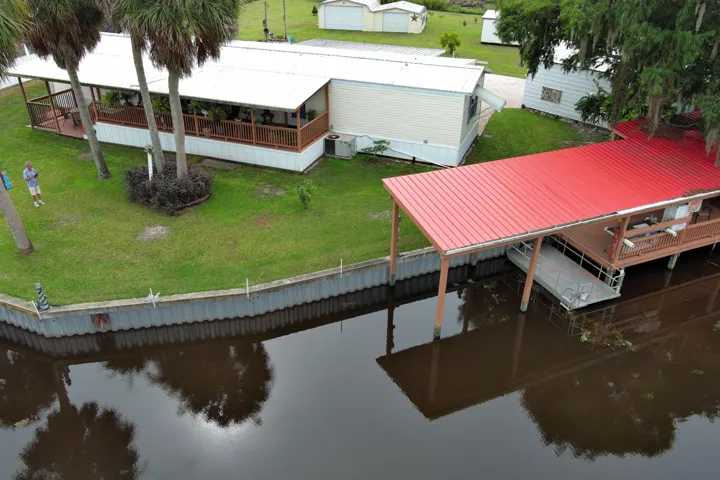 covered boat deck/dock