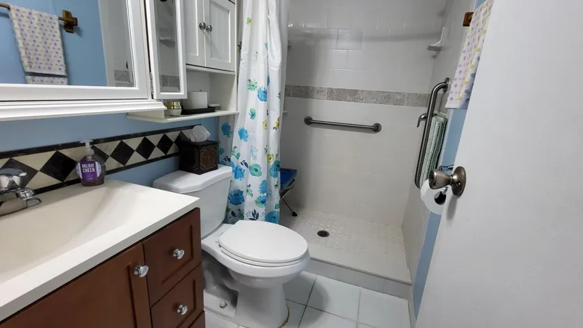 2nd Bathroom - Step in Shower