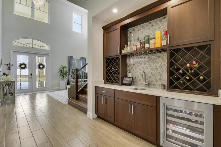 Entry to Wet Bar