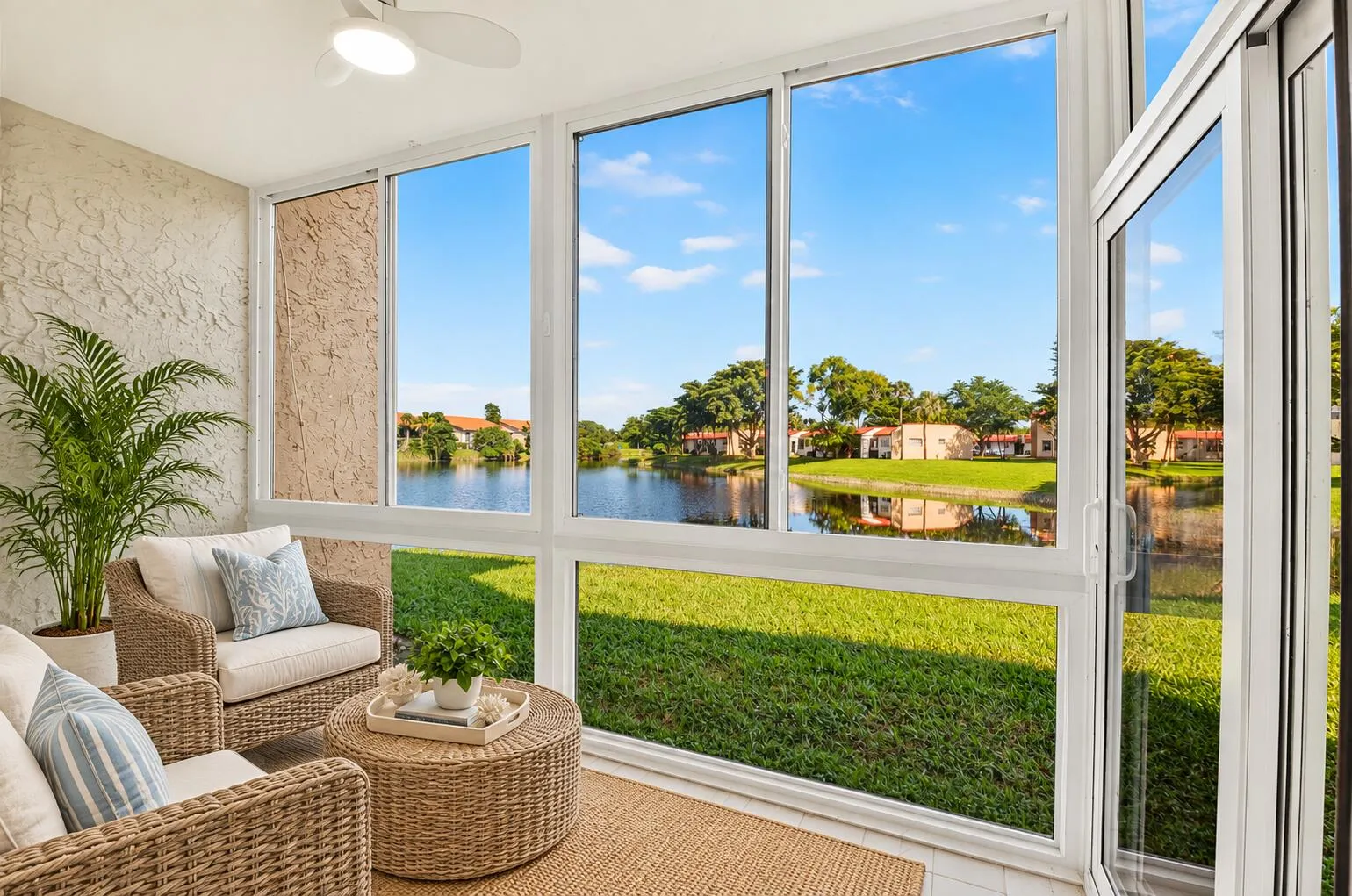 Brand New Storm Impact Floor to Ceiling Windows