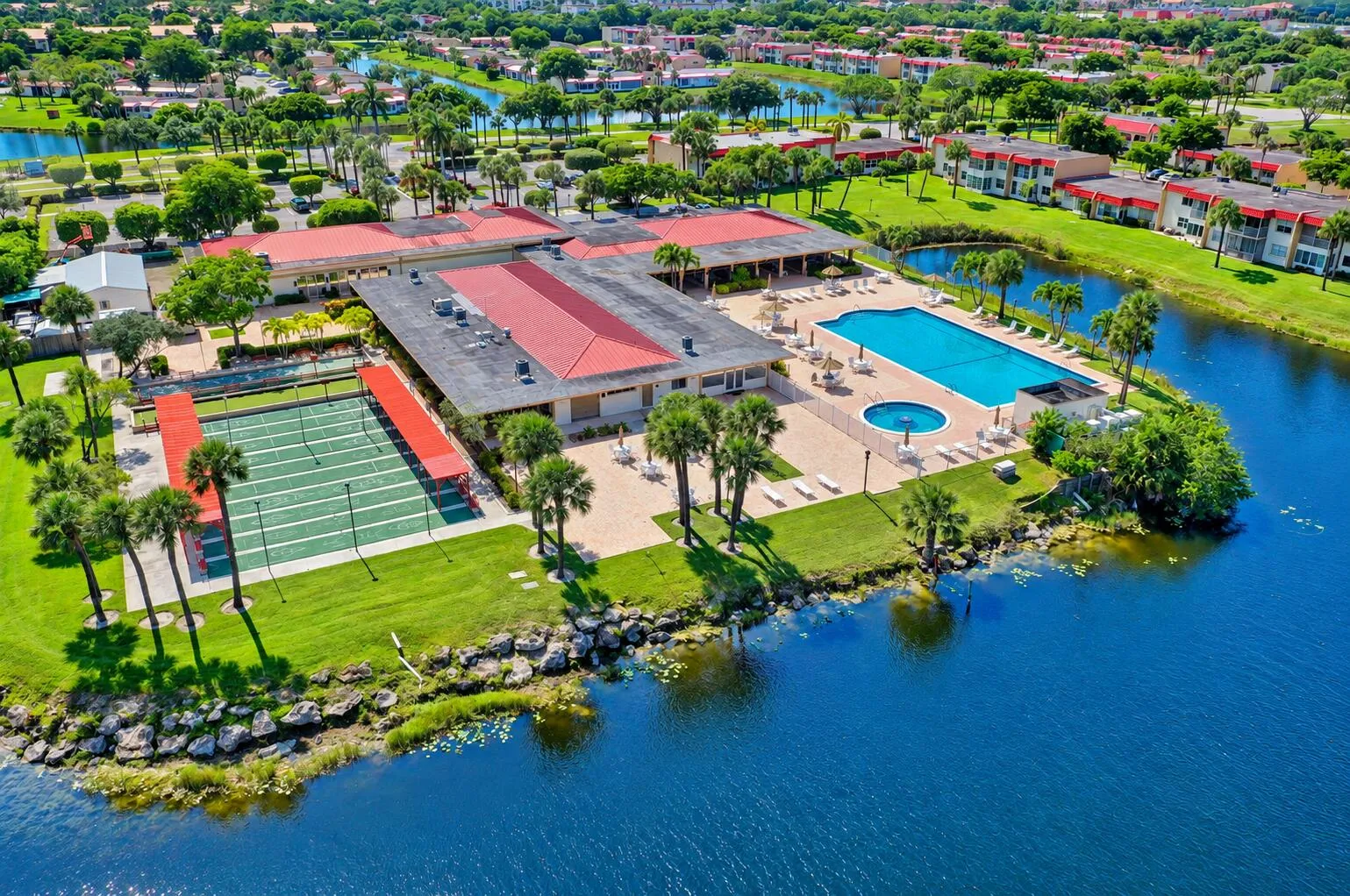 Aerial Clubhouse