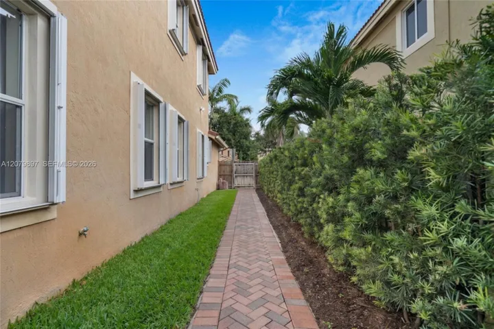 East Side of Home