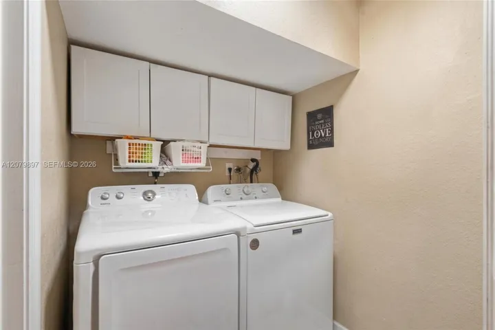 First Floor Laundry