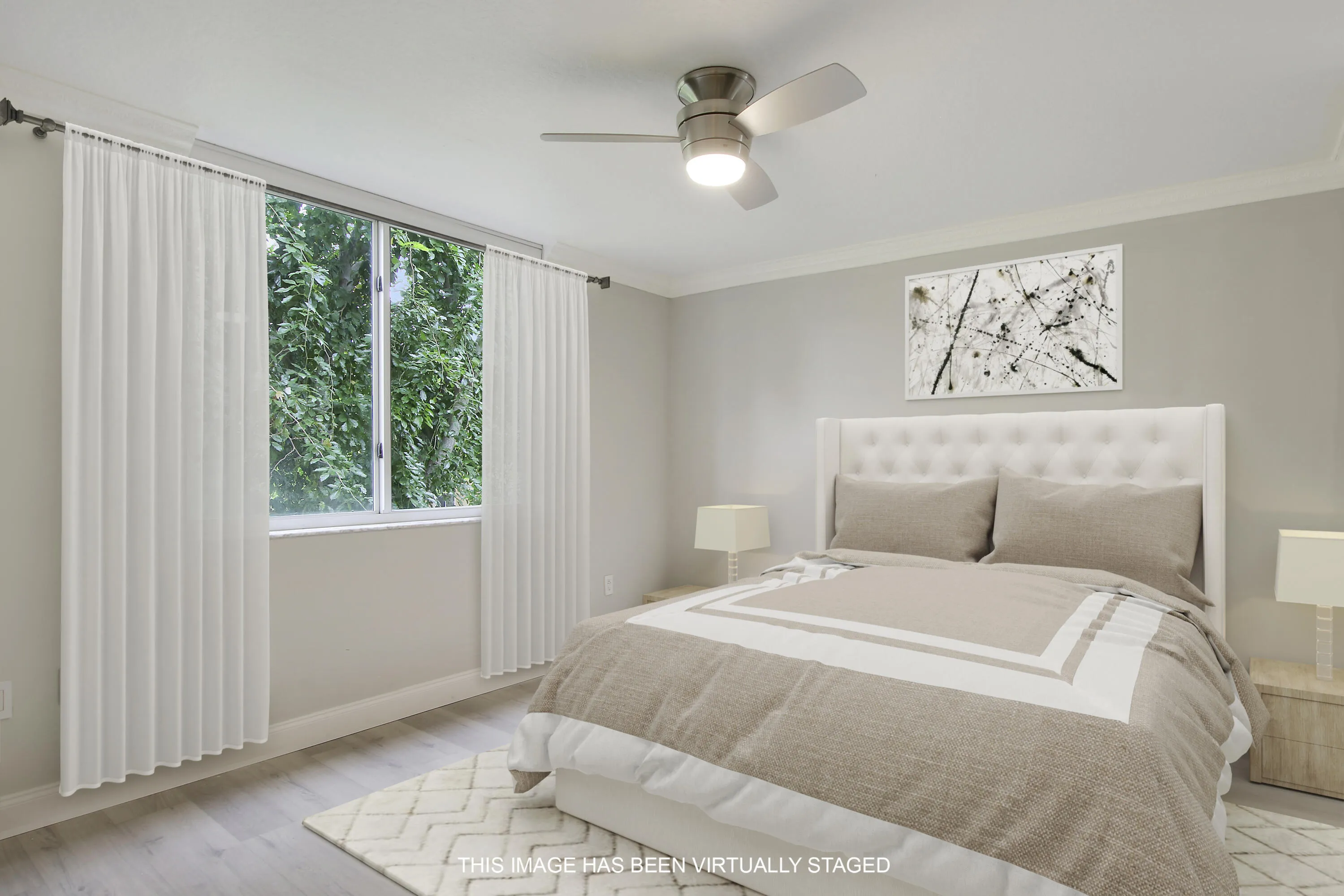Master Bedroom w/ furniture