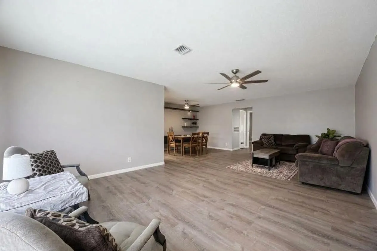 Unit being offered partially furnished