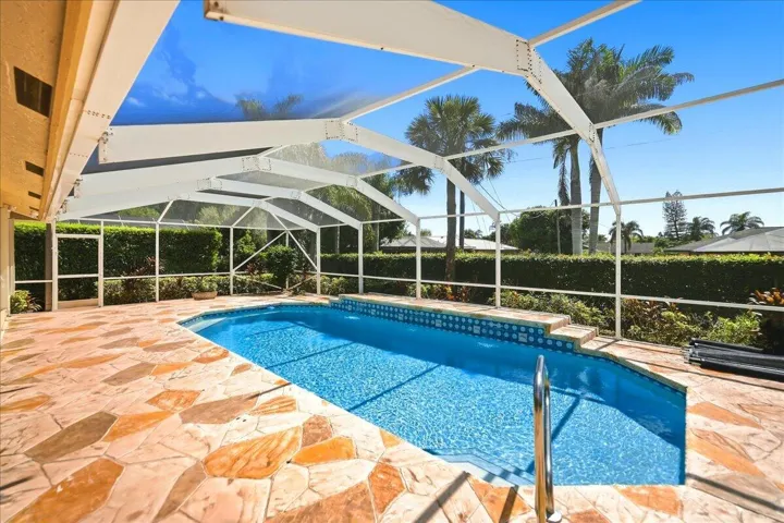 Pool inside lanai