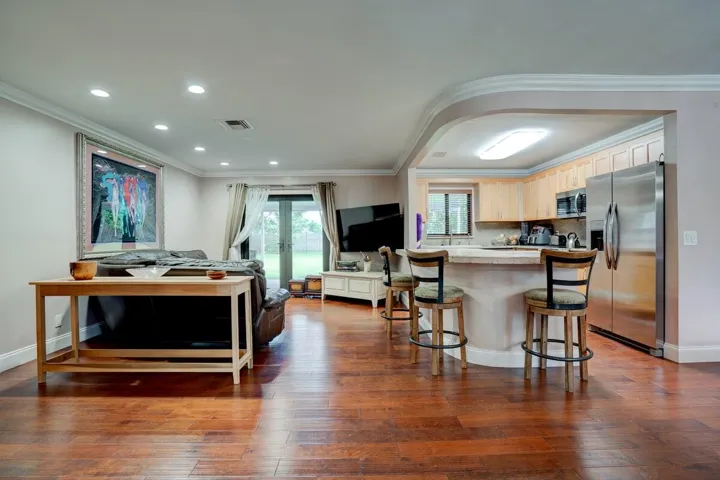 Main House - open concept and split bedroom plan.