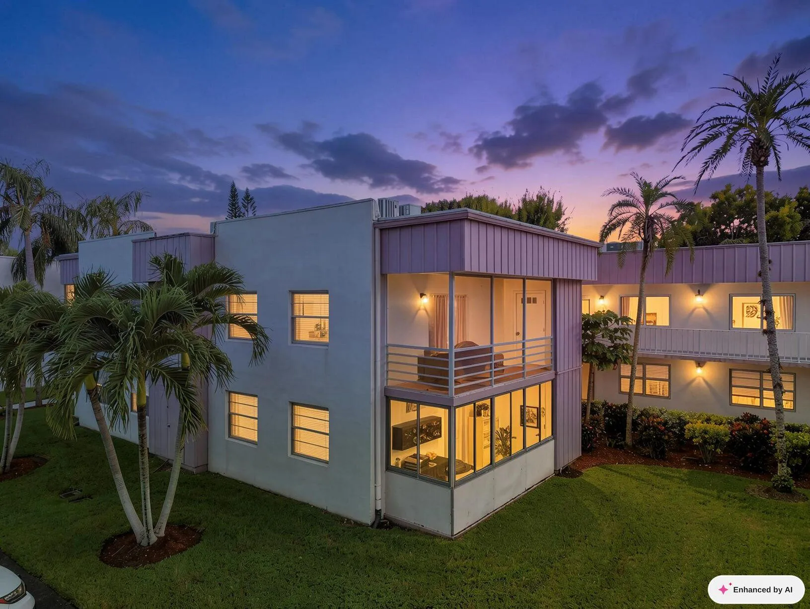 Unit Front Dusk