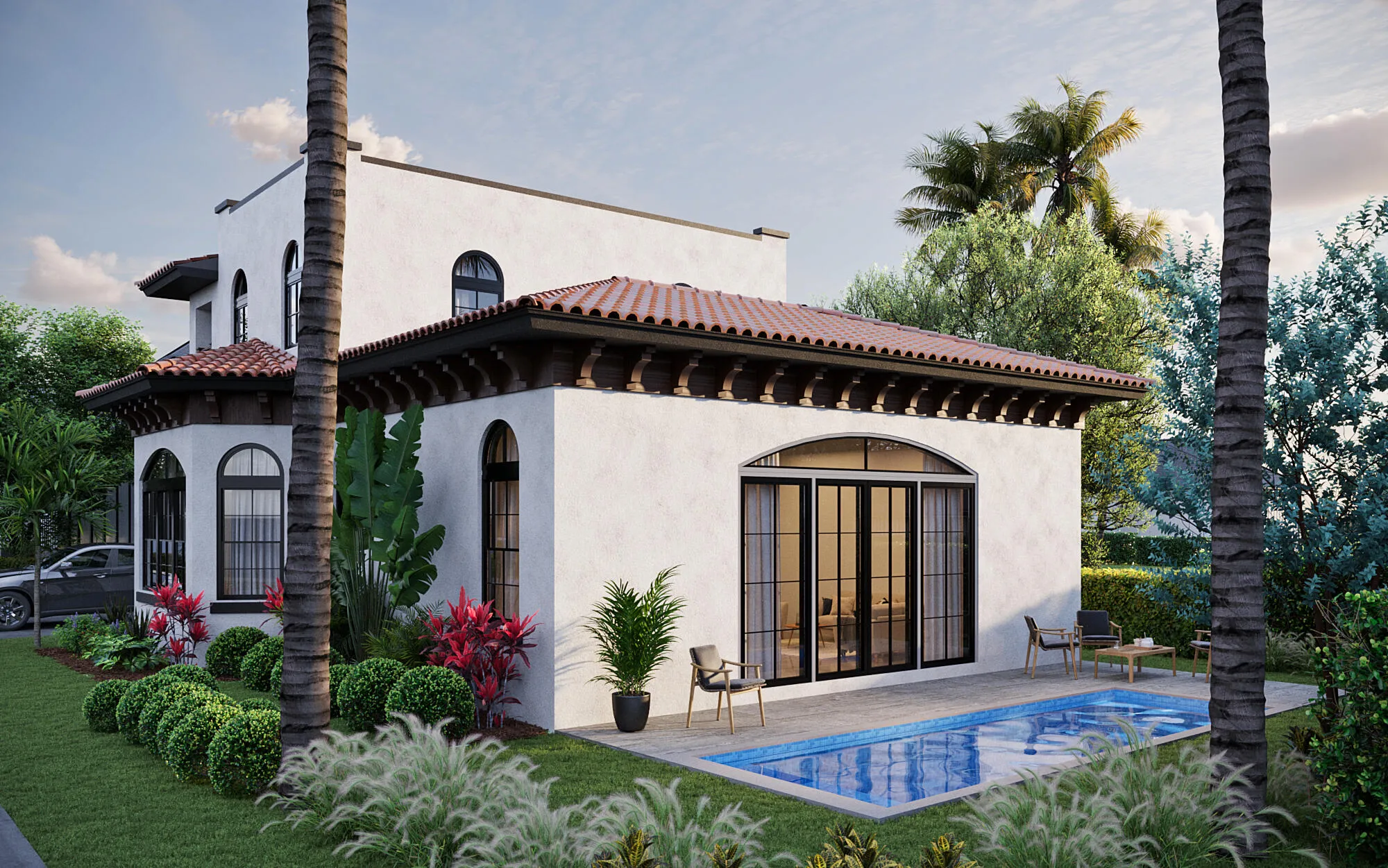 284 Lytton Court - Rear and Pool