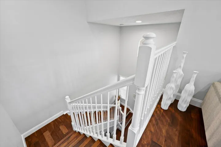 Staircase to Living Area