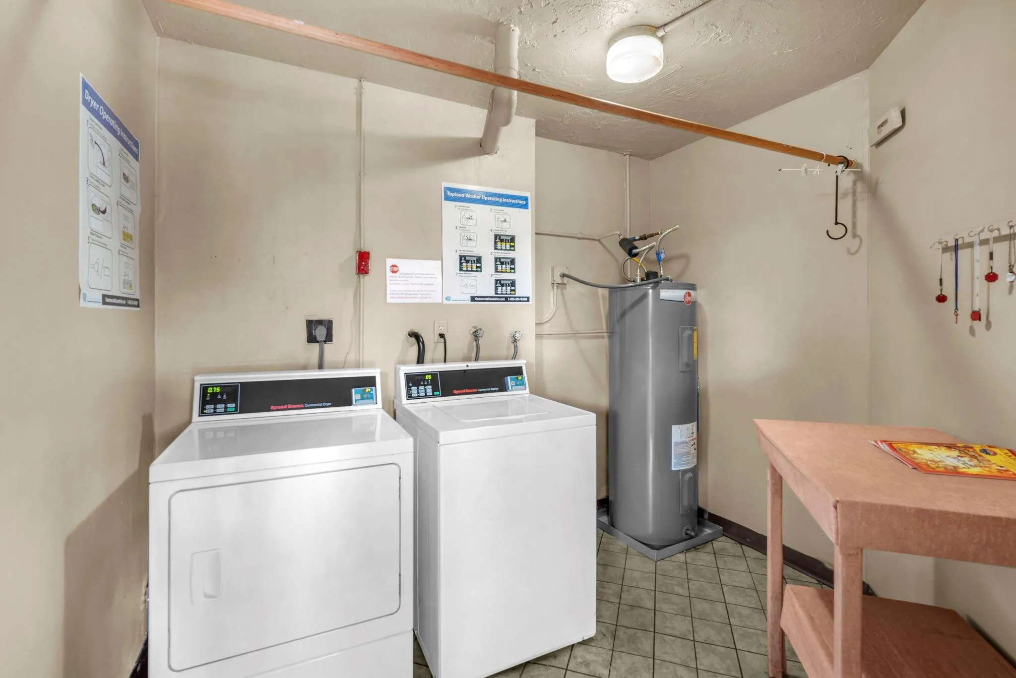 Community laundry on the same floor of the unit 207, 9301 Sunrise Lakes Blvd