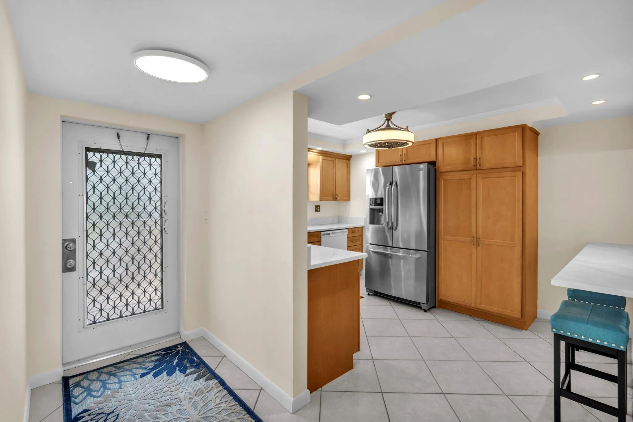 Entrance into the unit 207, 9301 Sunrise Lakes Blvd