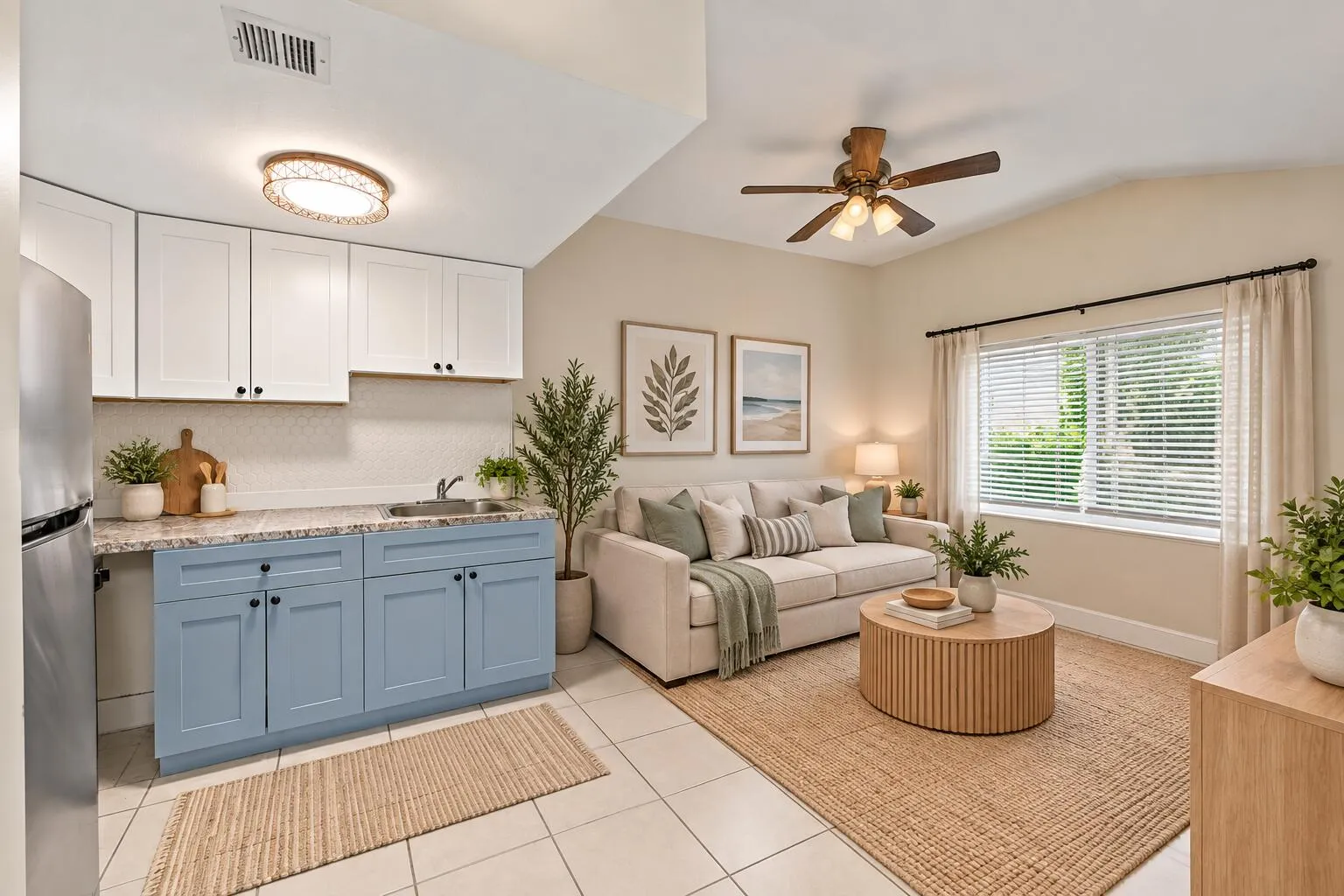 photo feature AI-generated virtual staging.